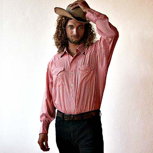 H Bar C Plaid cowboy cowgirl western rockabilly shirt